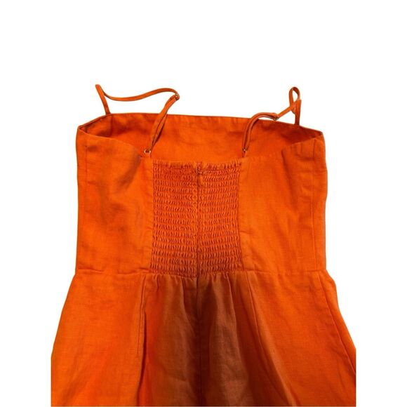 Reformation Orange Maxi Dress - Picture 3 of 11